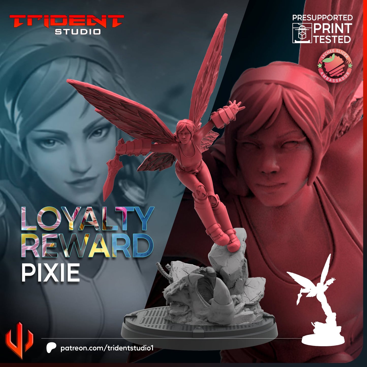 Pixie (Sculpted by Trident Studios)