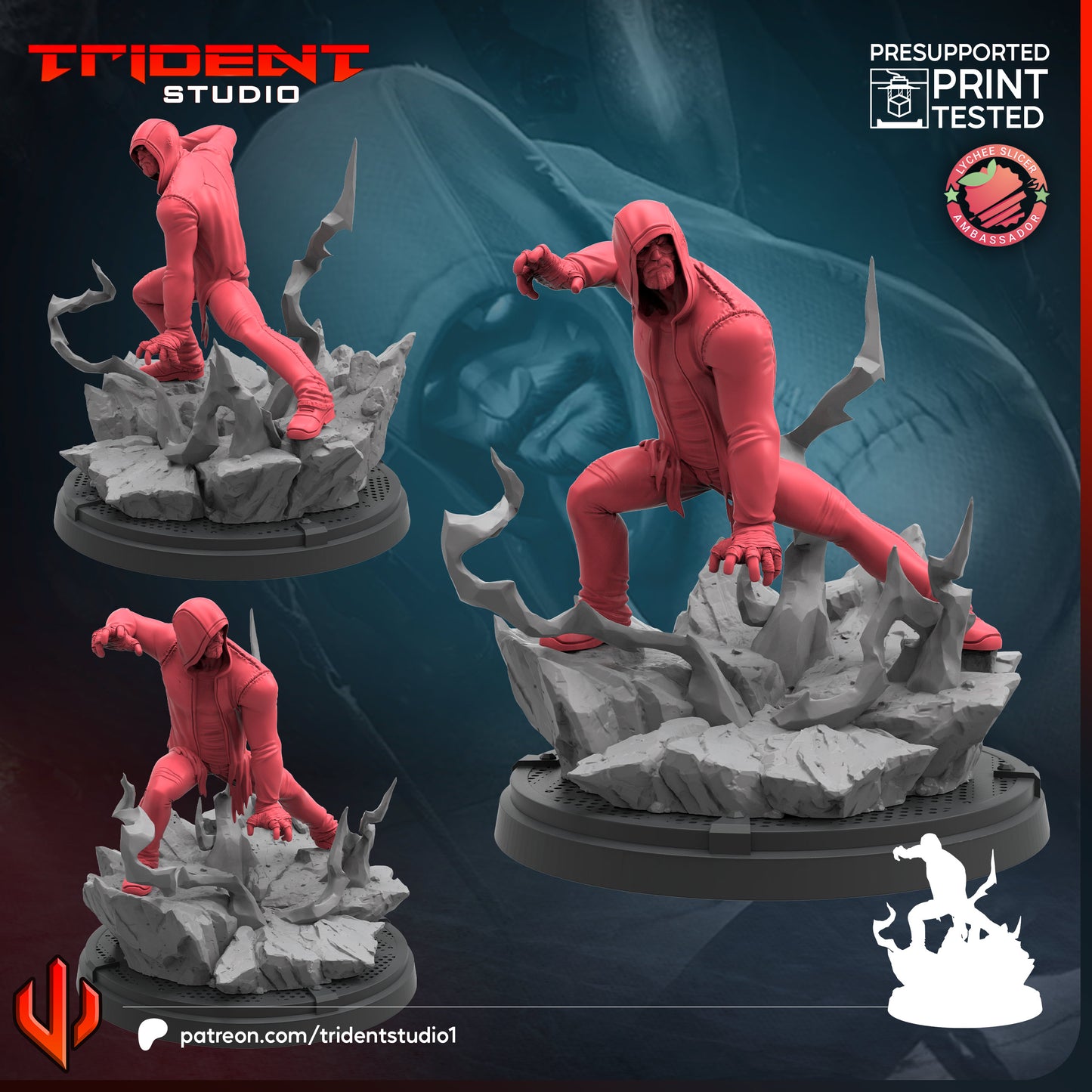 Karnak(Fan art sculpted by Trident Studio) (Crisis Protocol Proxy/Alternative)