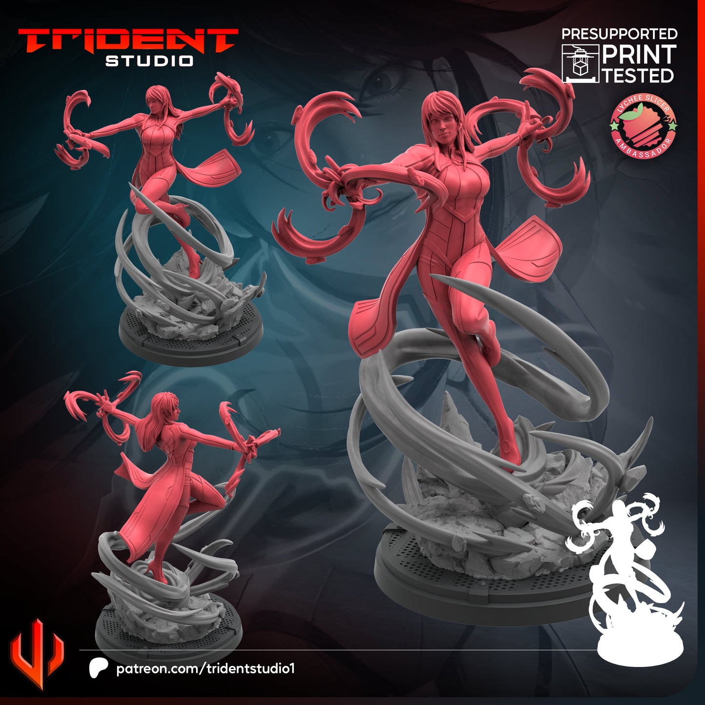 Aero(Fan art sculpted by Trident Studio) (Crisis Protocol Proxy/Alternative)