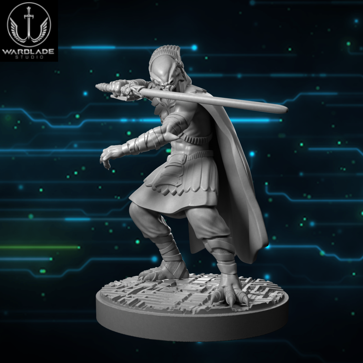 Odan Urr - Fan Art (Sculpted by Warblade Studios)