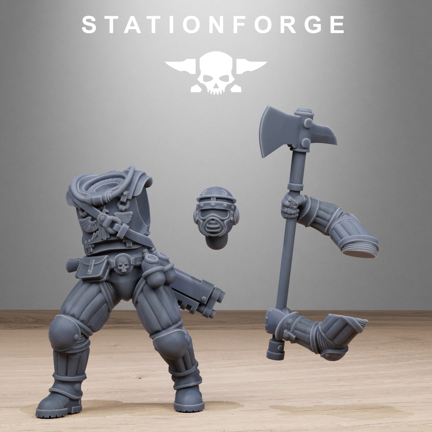 Grimcorp Voidliners - set of 10 (Sculpted by Stationforge)
