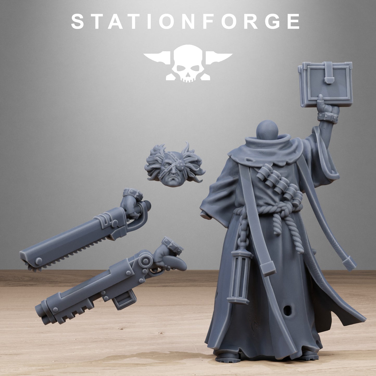 Grimcorp Firers - set of 10 (Sculpted by Stationforge)