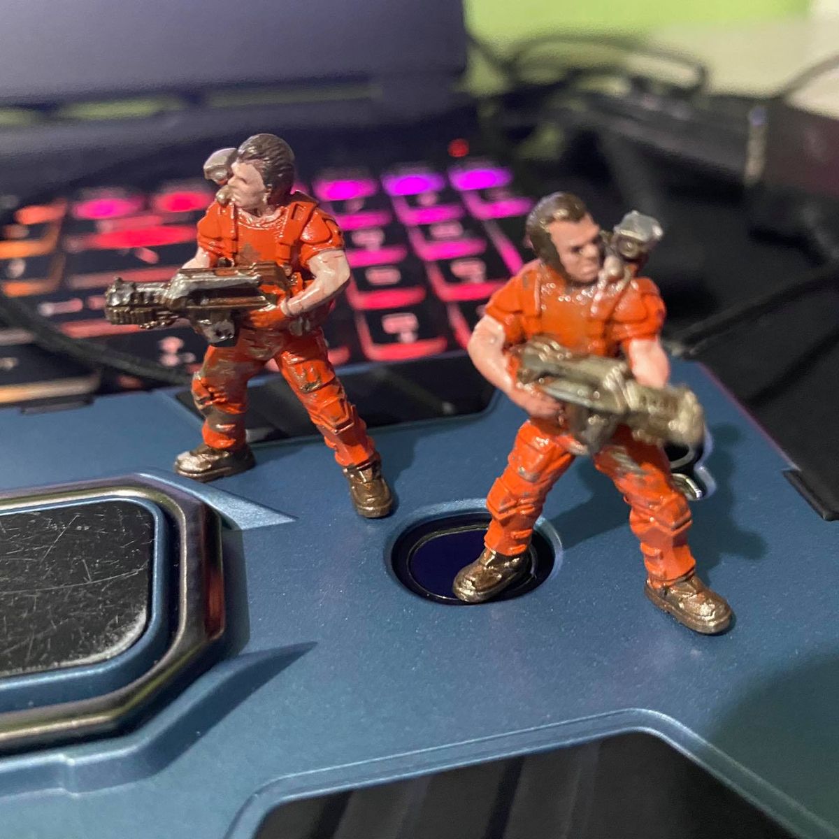 Human Space Marine Pvt Billy Joe Crowford (Sculpted by Papsikels)