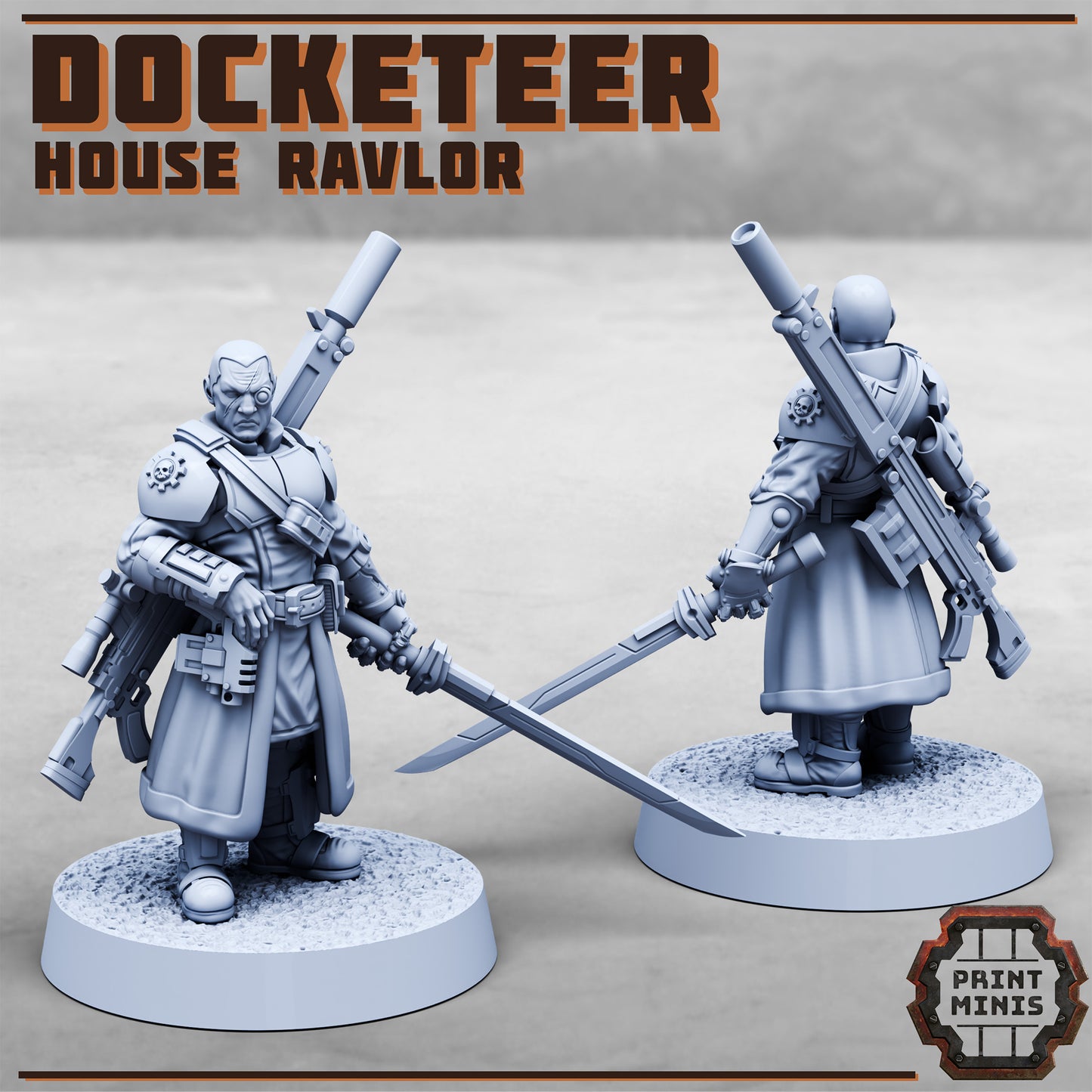 Docketeer - Noble House Ravlor (Sculpted by Print Minis)