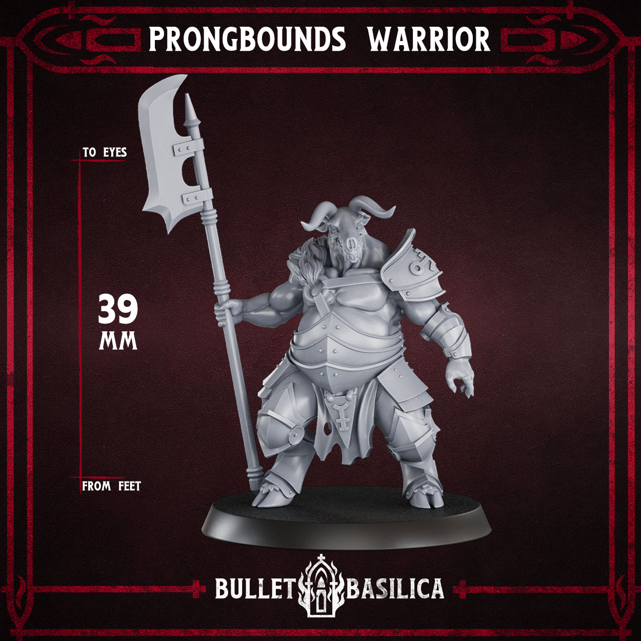 Prongbounds Warrior Promo Model (Sculpted by Bullet Basilica)