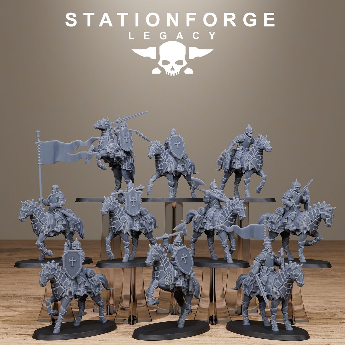 Thorncrest Cavalry (Sculpted by Stationforge)