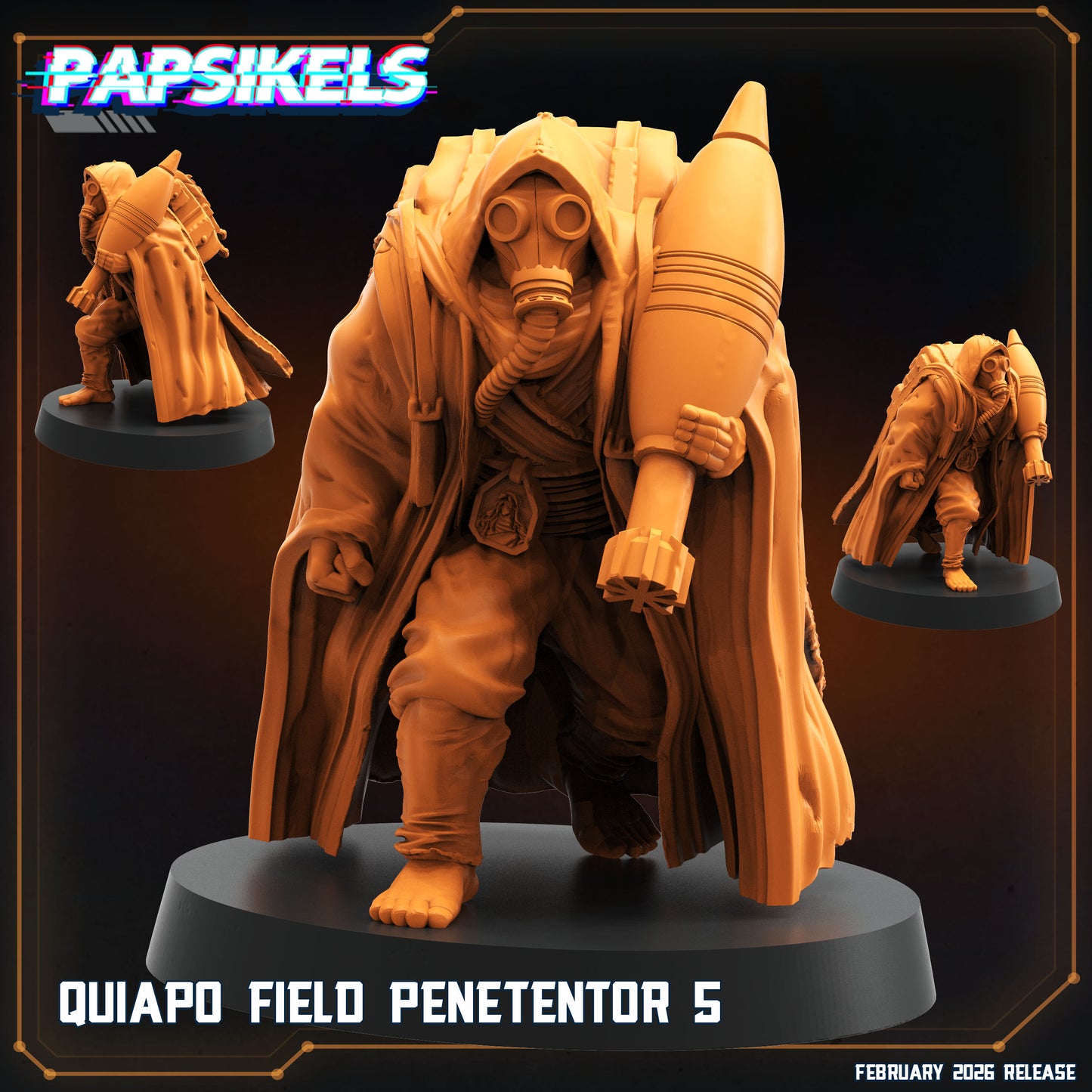 Quiapo Field Penetentors - set of 5 (Sculpted by Papsikels)
