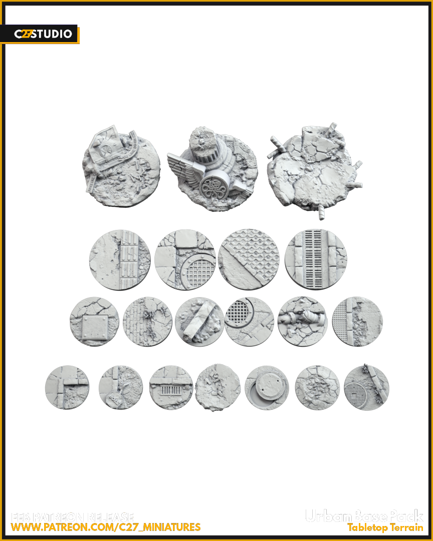 Urbanbase Pack Groundzero (Sculpted by C27 Studios)