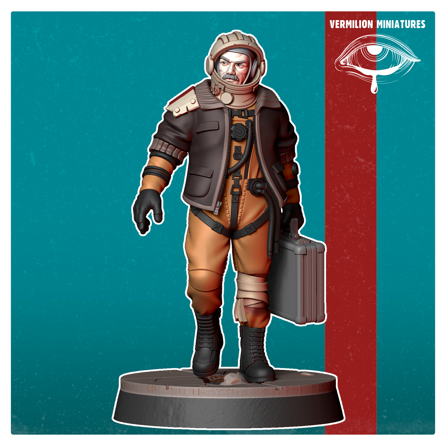 Cosmonaut 2 (Sculpted by Vermillion Miniatures)