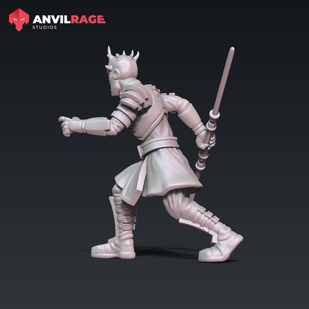 Savage Brother miniature, alternate view