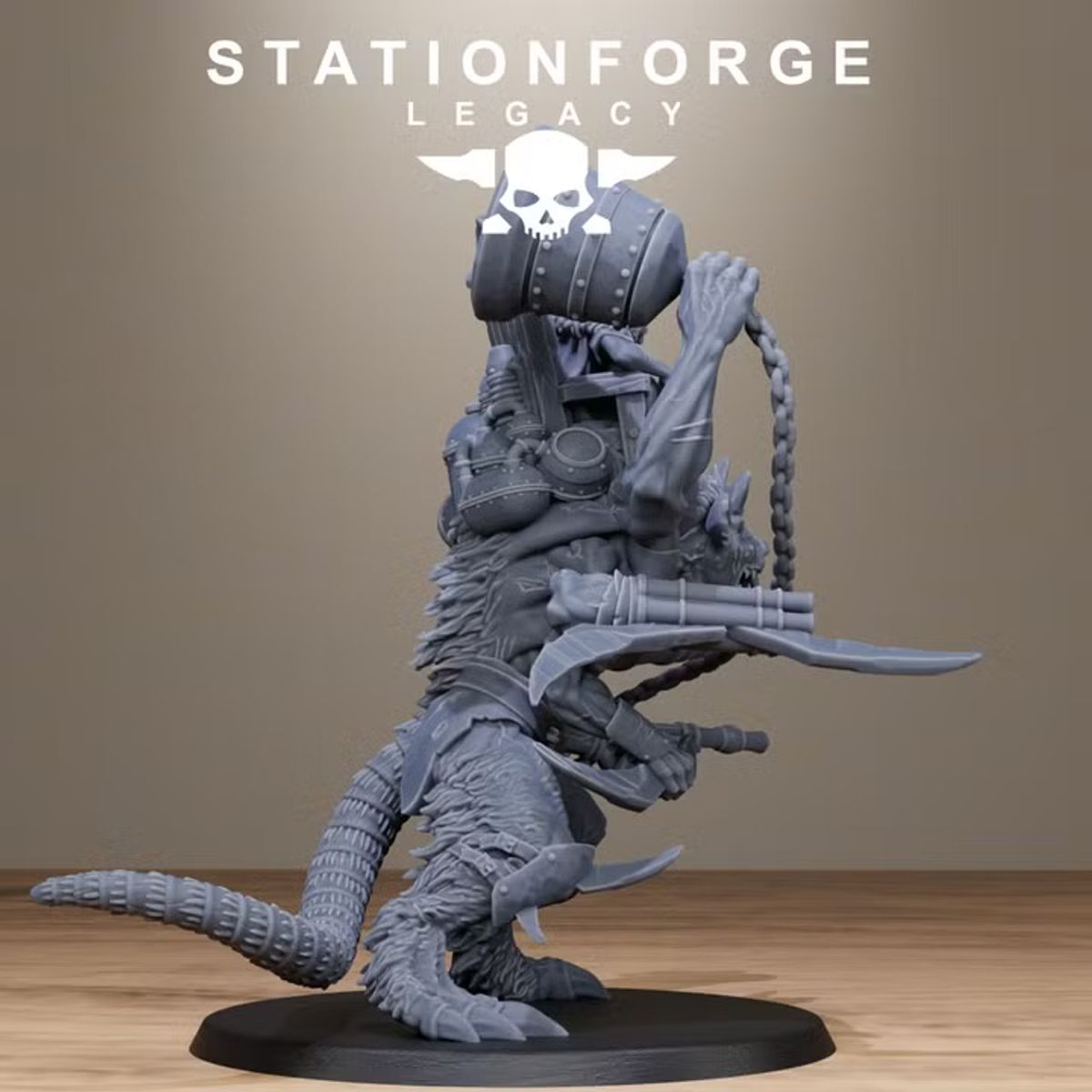 Rotfang Bell Rat (Sculpted by Stationforge)