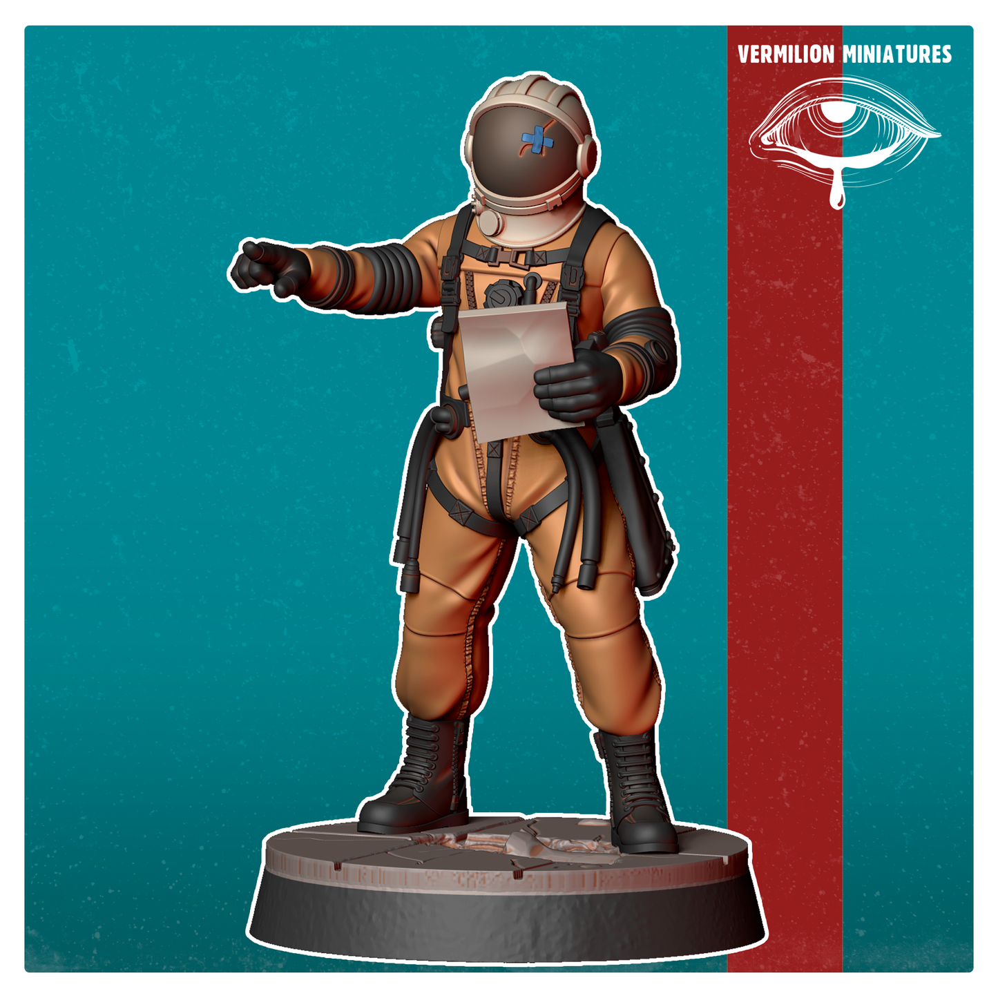 Cosmonaut 3 (Sculpted by Vermillion Miniatures)