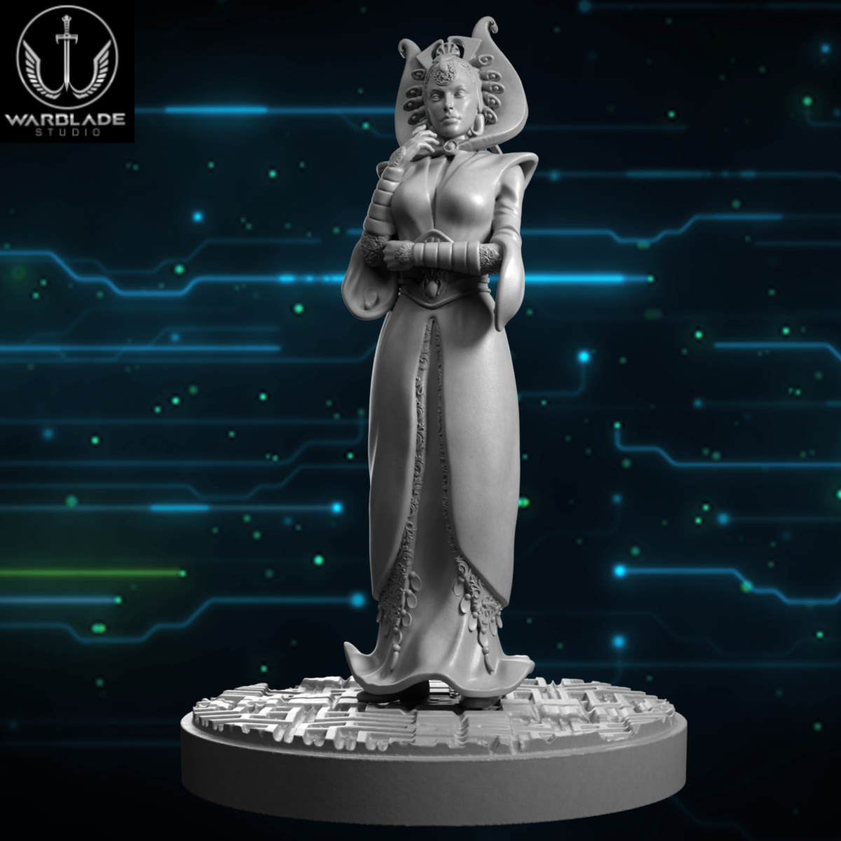 Satine - Fan Art (Sculpted by Warblade Studios)