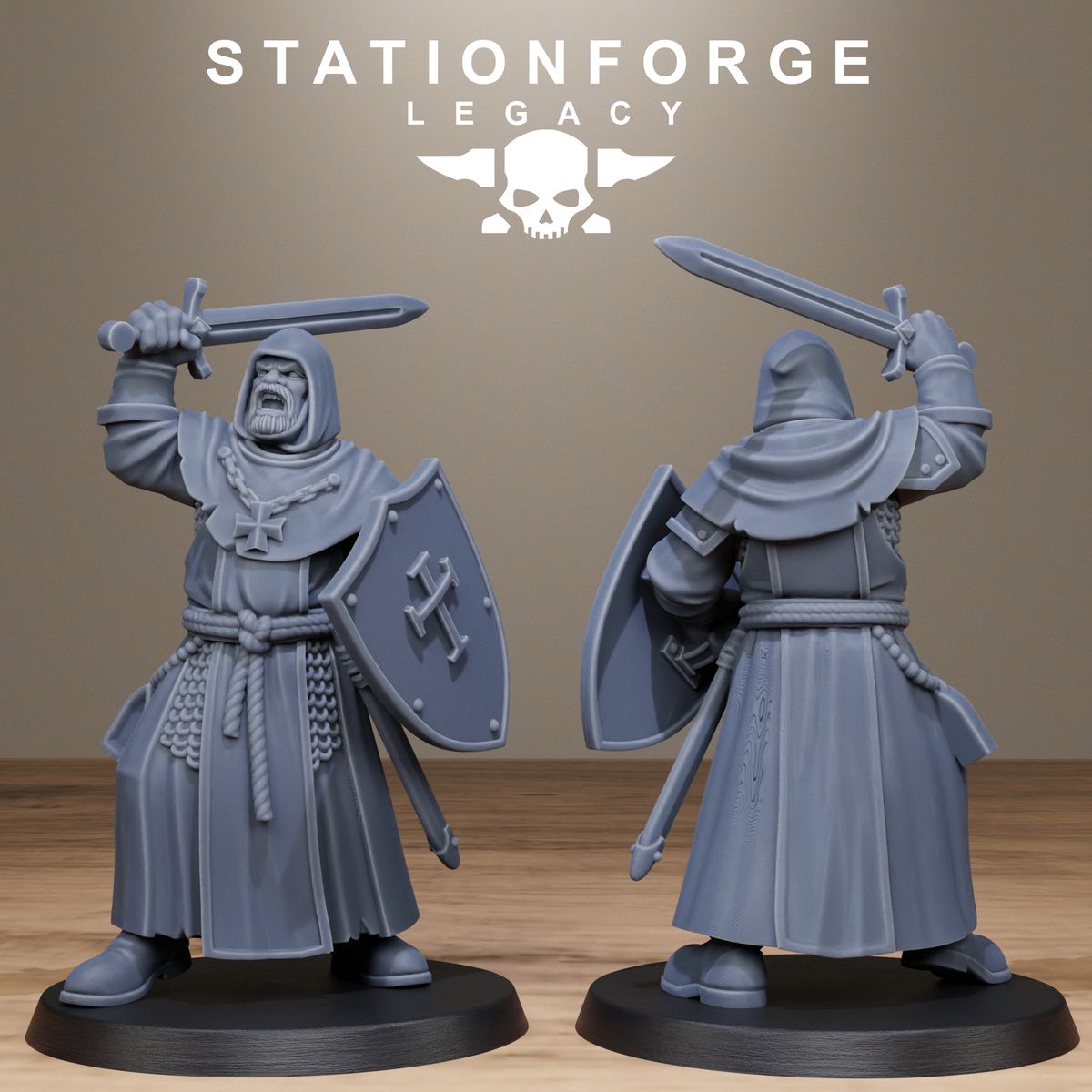 Thorncrest Priests (Sculpted by Stationforge)