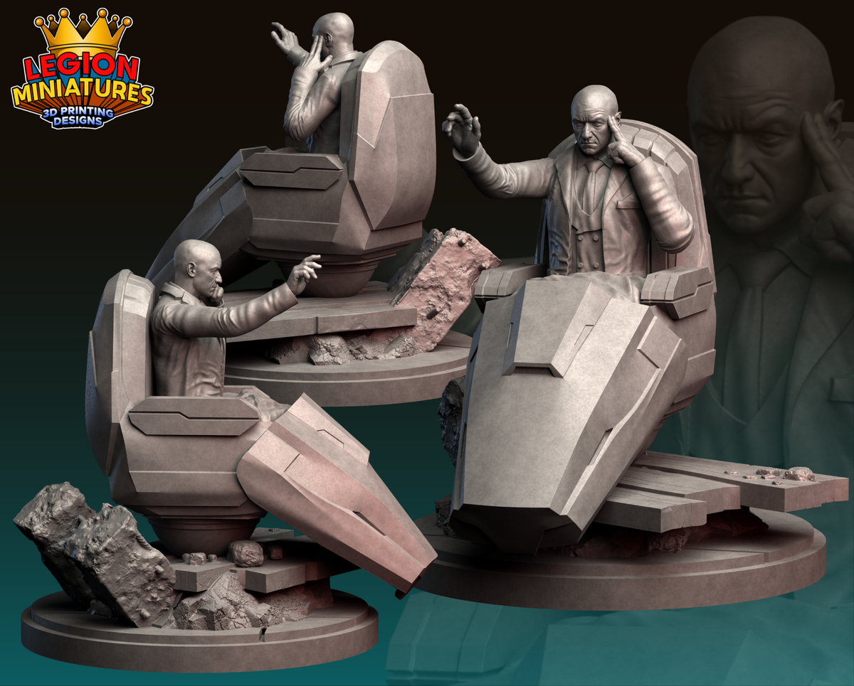 Xavier Fan-Art 40mm Miniature (Sculpted by Legion Miniatures)