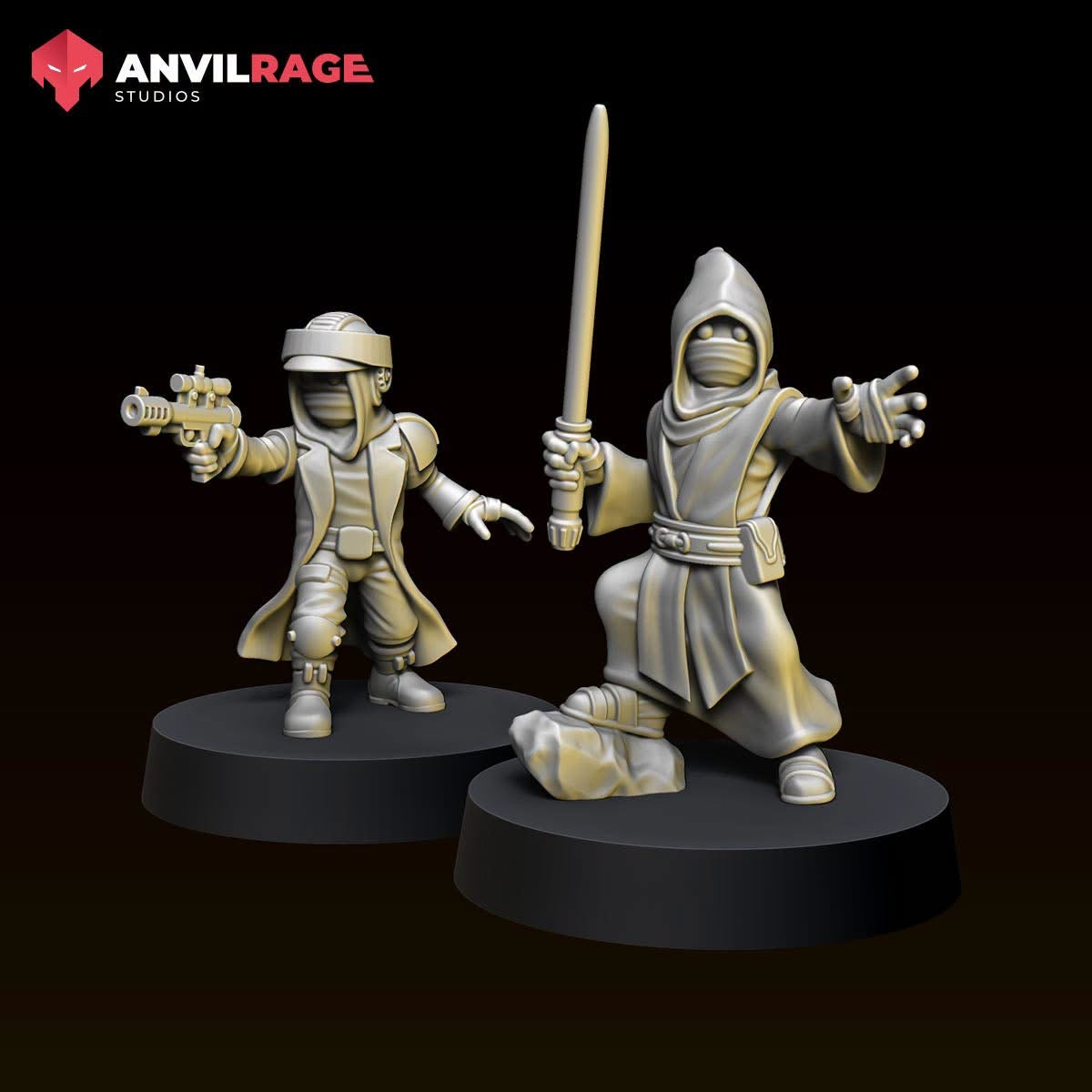 Jawa Commanders - Set of 2 (Sculpted by Anvilrage)
