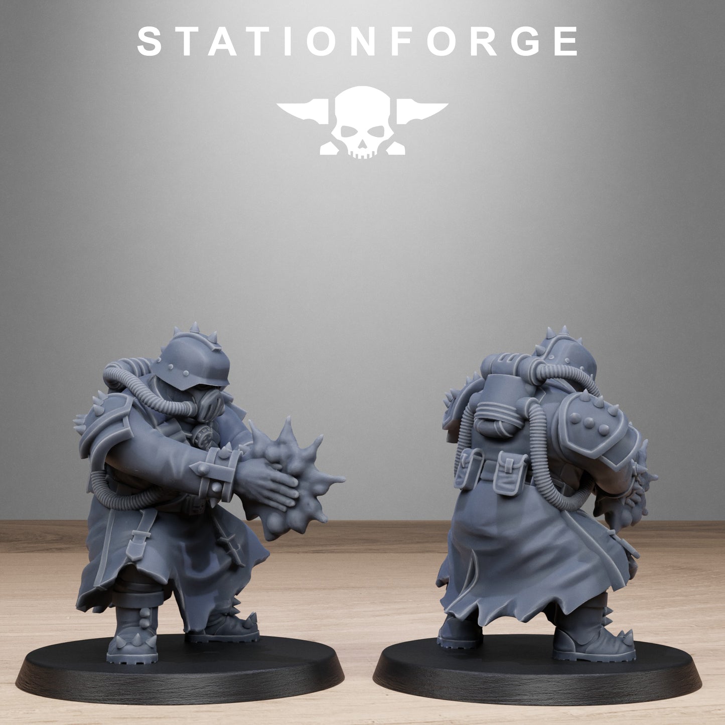 Corrupted Guard Filthcrew Mutants (Sculpted by Station Forge)