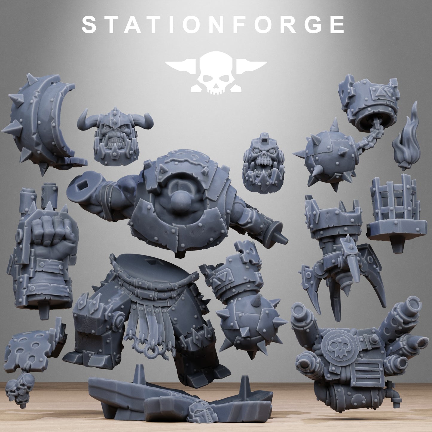 Orkaz Metjaw Boss (Sculpted by Stationforge)
