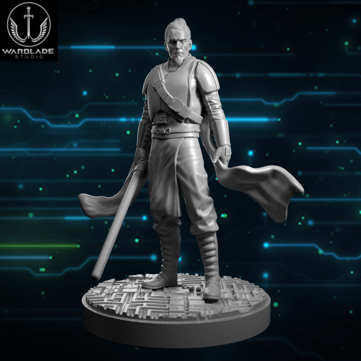 Rahm Kota - Fan Art (Sculpted by Warblade Studios)