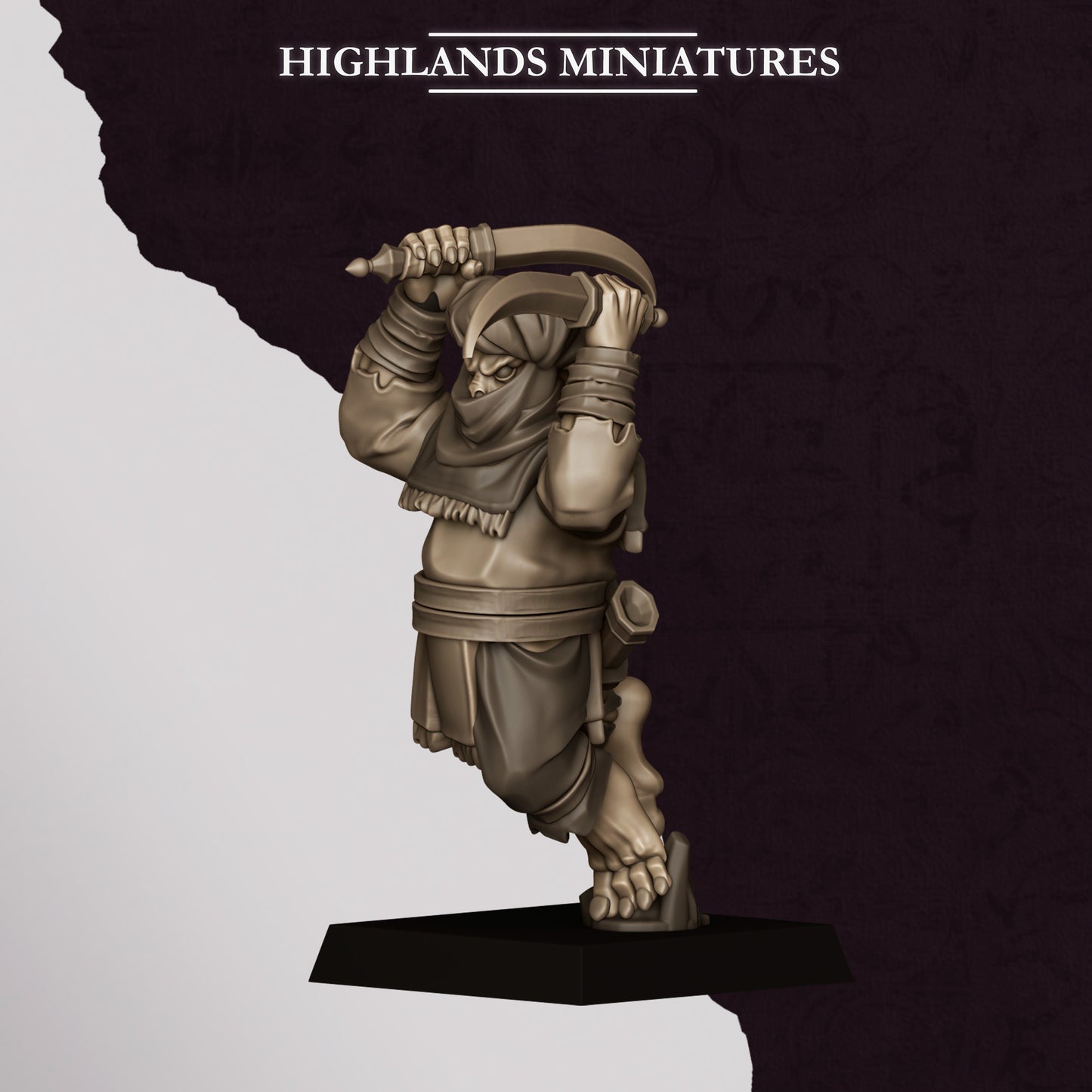 Hobgoblin Backstabbers miniature (Sculpted by Highland Miniatures)