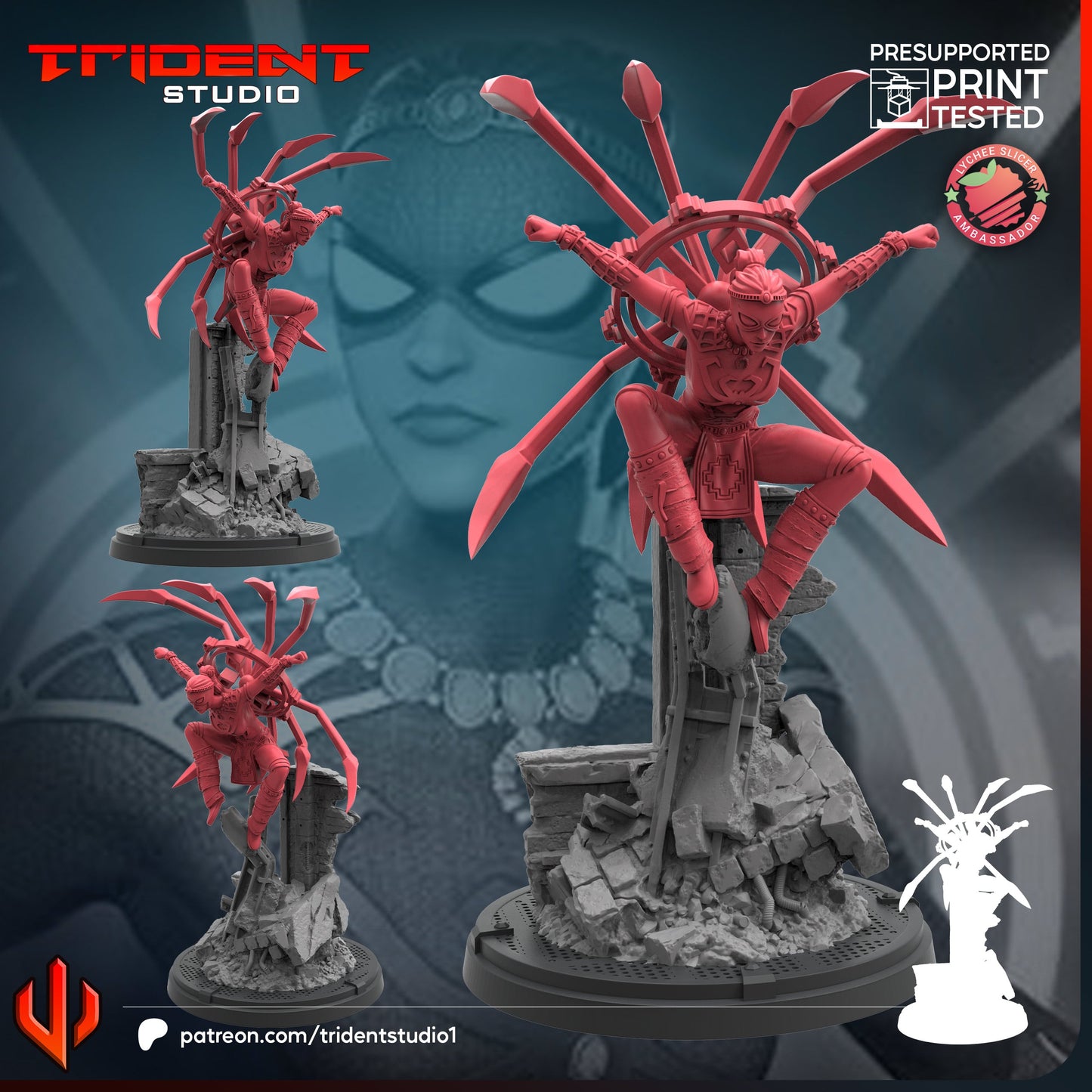 Spider Weaver (Sculpted by Trident Miniatures)