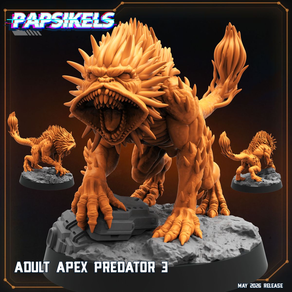 Apex Predator - Young, Teen & Adult - Predator Fan Art (Sculpted by Papsikels)