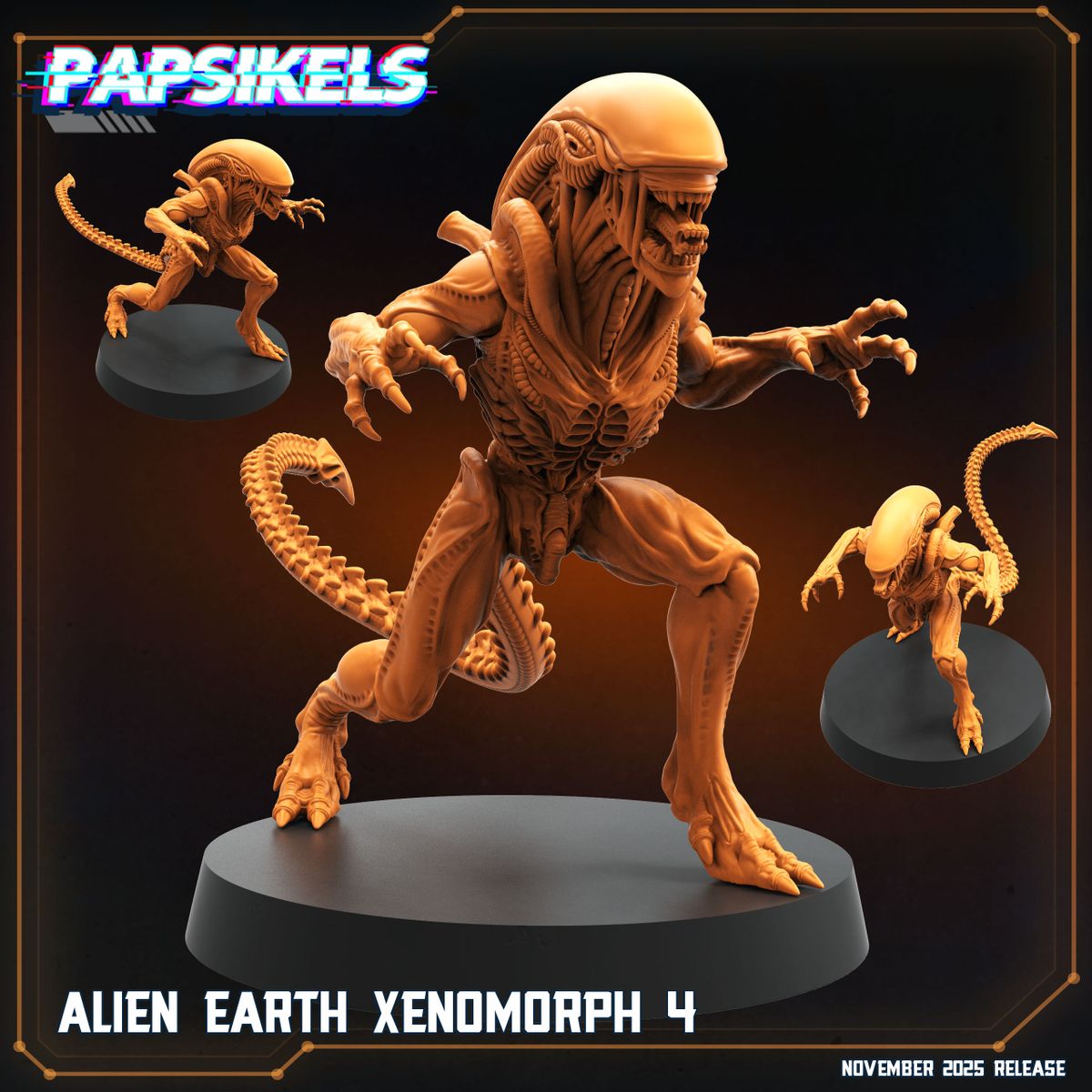 Alien Earth Xenomorph - Set of 5 (Sculpted by Papsikels)