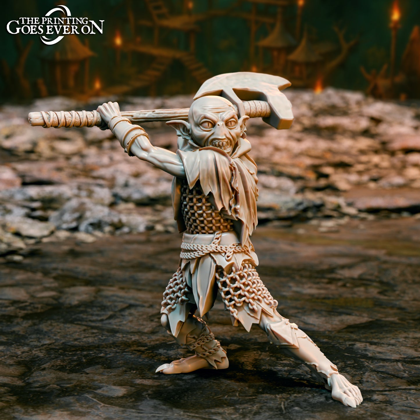 Goblin Stalkers - set of 3 (sculpted by Printing Goes Ever On)