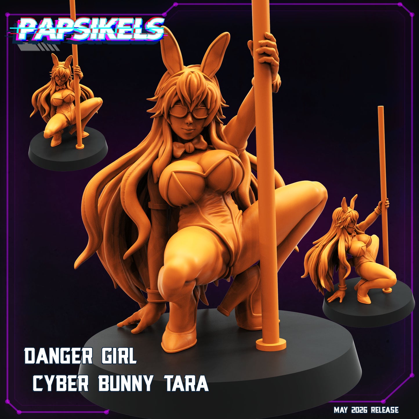 Danger Girls - Cyberbunny Tara (Sculpted by Papsikels)