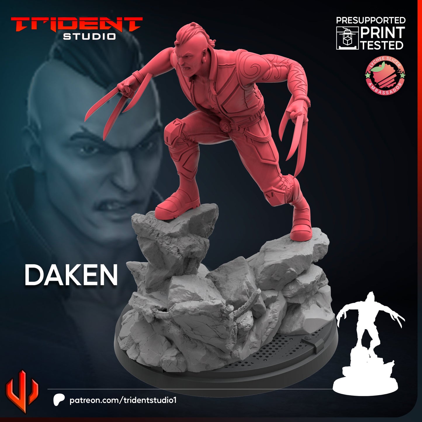 Daken (Sculpted by Trident Miniatures)