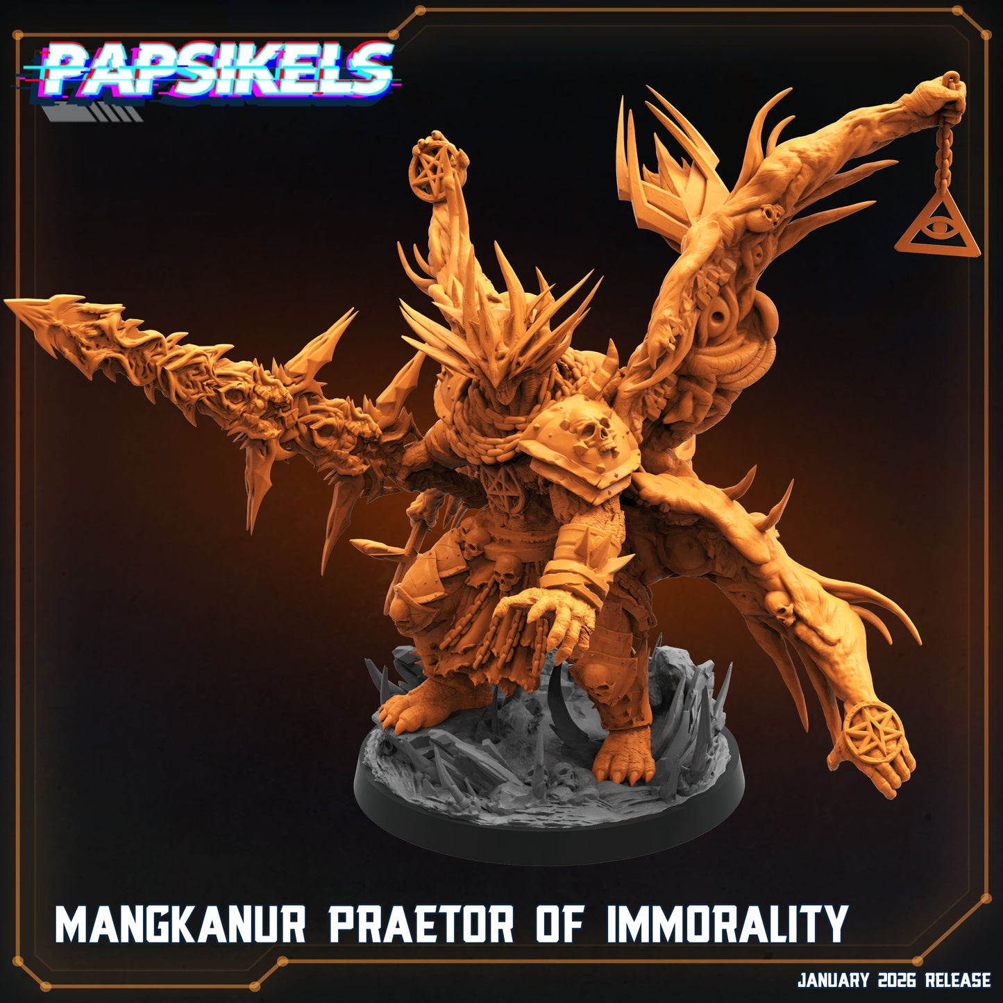 Mangkanur Praetor of Immorality (Sculpted by Papsikels)