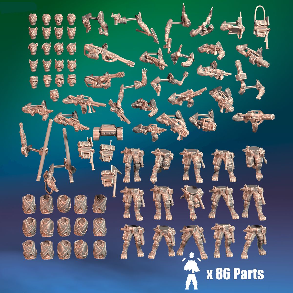 Khathar Assault Pioneers (15) (sculpted by That Evil One)