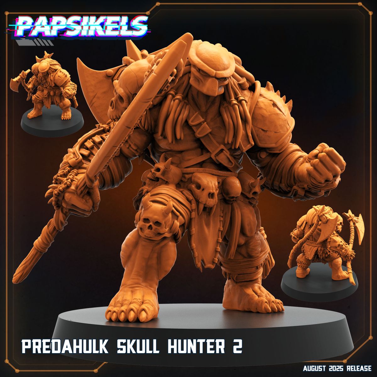 Predahulk Skull Hunter - Predator Fan Art (Sculpted by Papsikels)