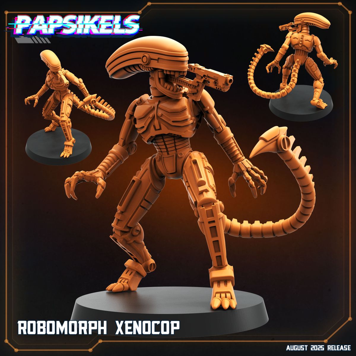Robomorph Xenocop (Sculpted by Papsikels)