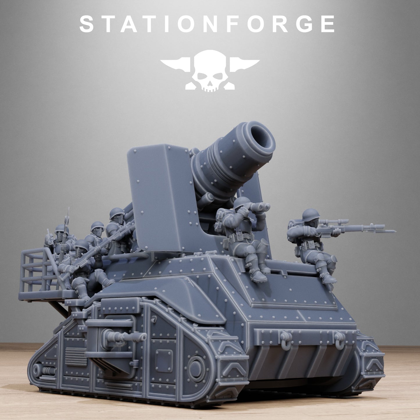 Freeguard Artillery Mini Tank (Sculpted by Stationforge)
