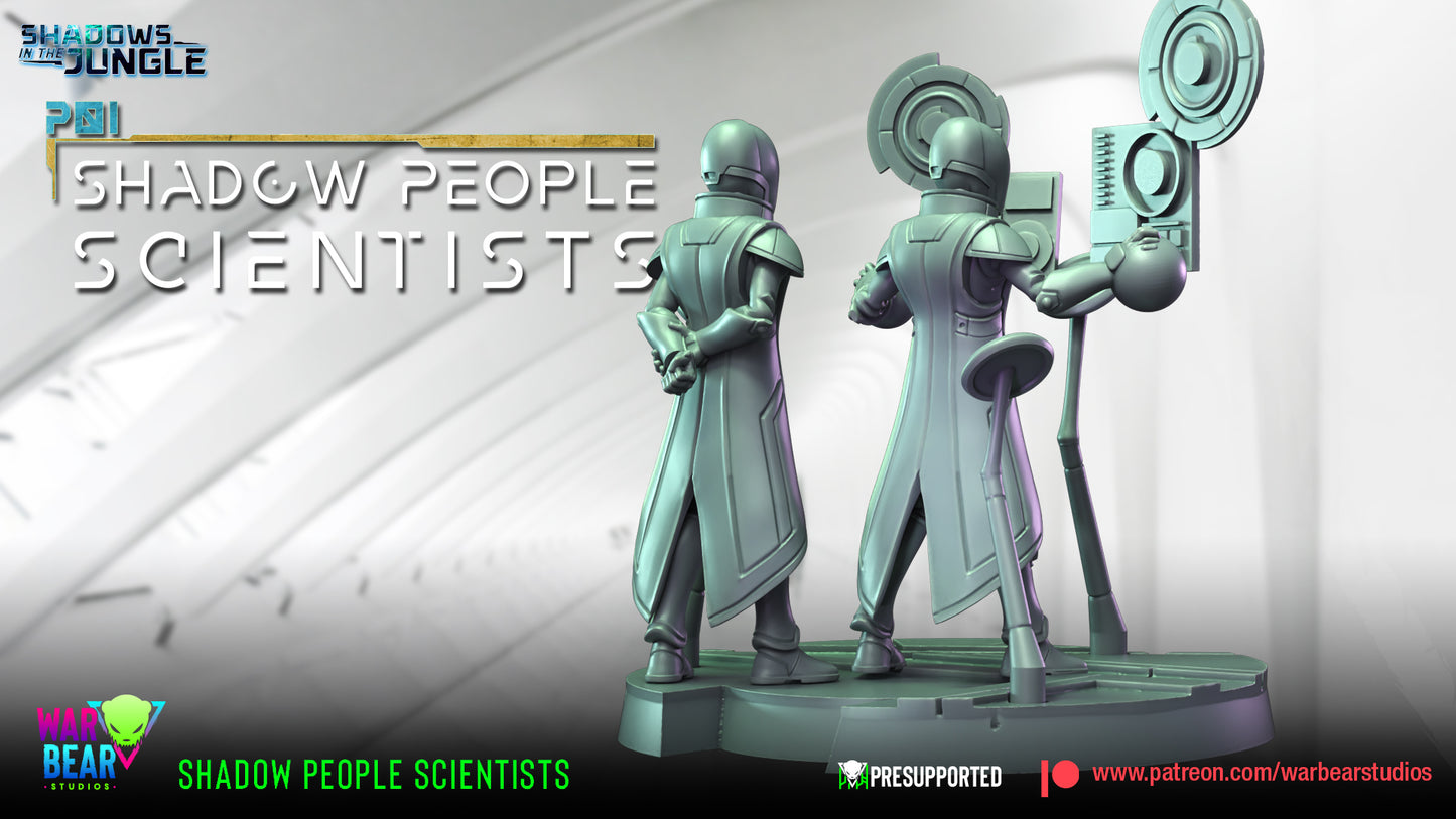 Shadow People - Scientists (Sculpted by War Bear Studios)