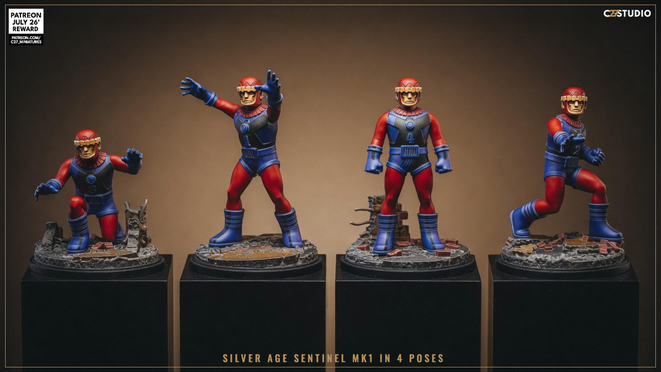 Silver Age Sentinel MK1 (Sculpted by C27 Studios)