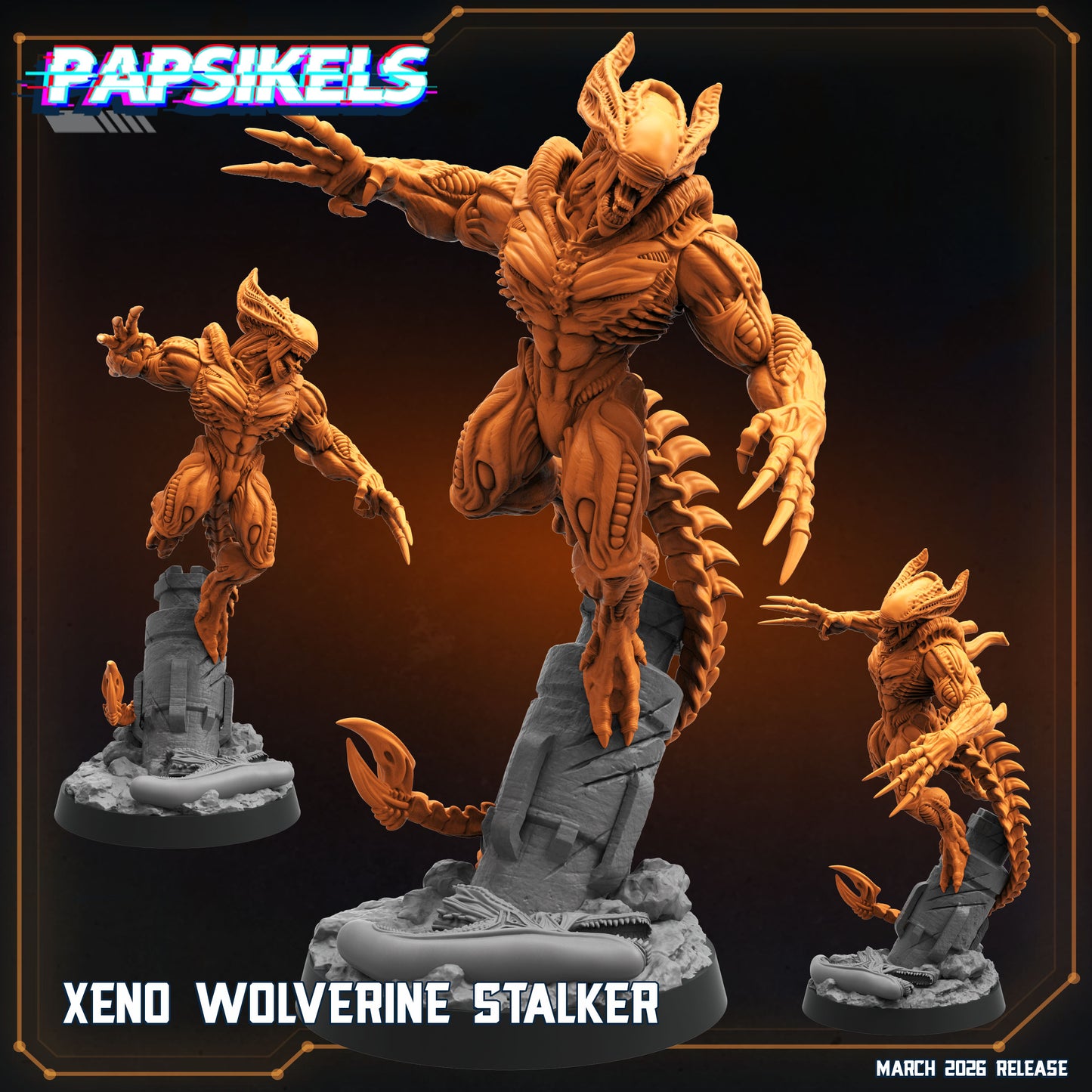 Xeno Wolverine Stalker (Sculpted by Papsikels)