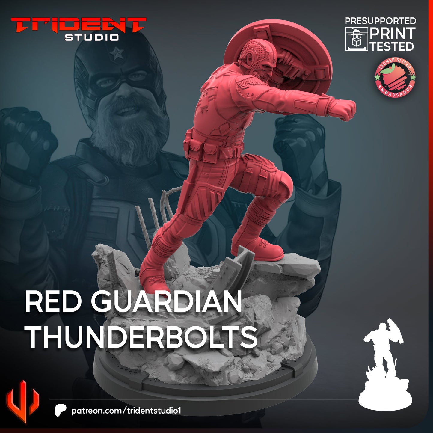 Red Guardian - Thunderbolts (Sculpted by Trident Studios)