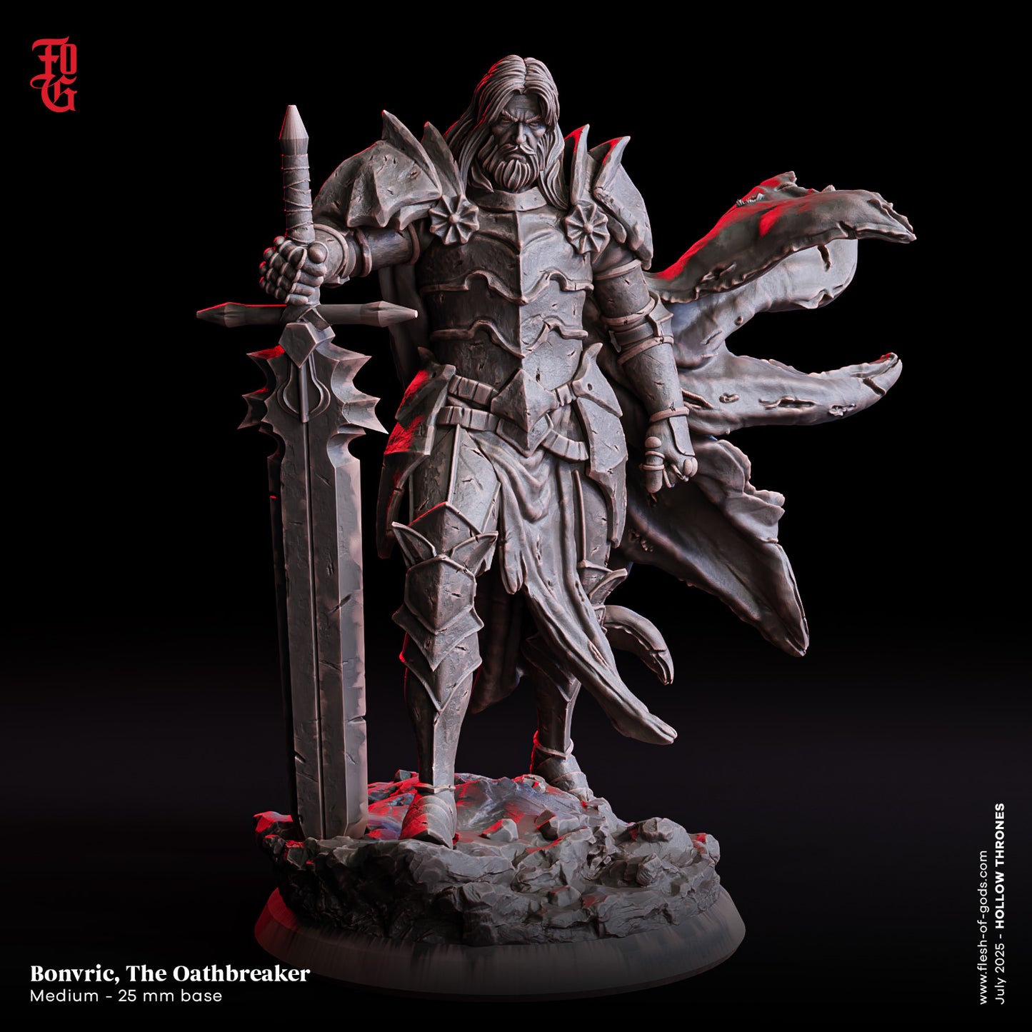 Bonvric, The Oathbreaker (Sculpted by Flesh of Gods)