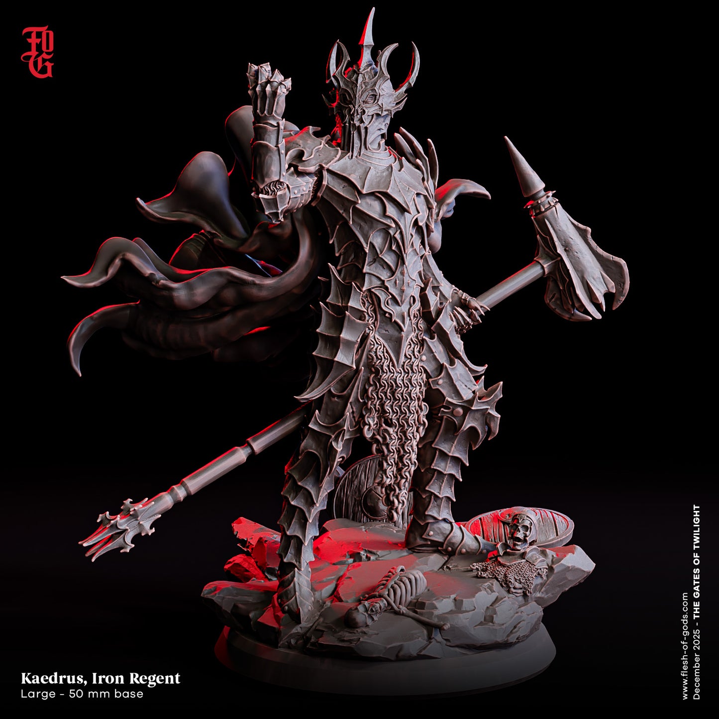 Kaedrus Iron Regent - The Gates of Twilight (Sculpted by Flesh of Gods)