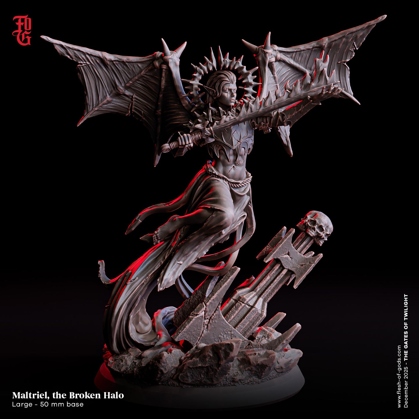 Maltriel the Broken Halo - The Gates of Twilight (Sculpted by Flesh of Gods)