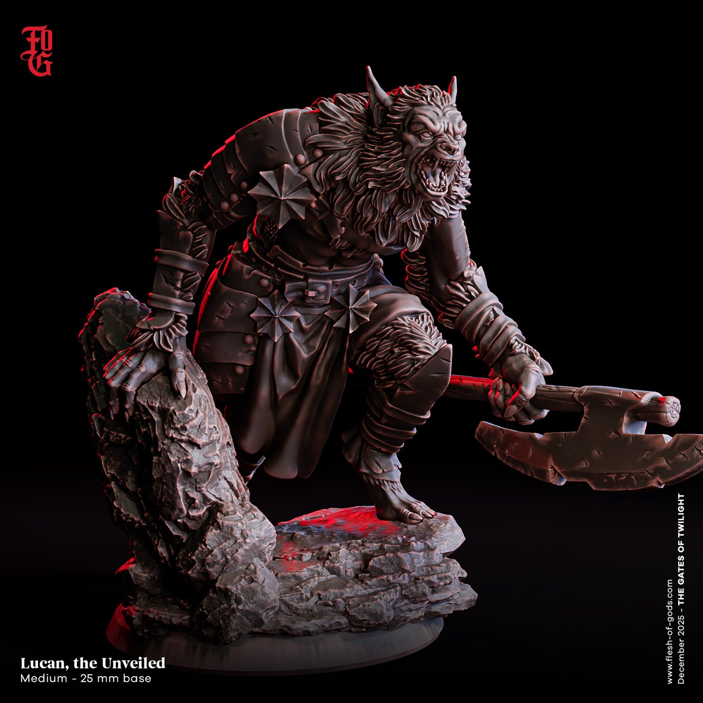 Lucan the Unveiled - The Gates of Twilight (Sculpted by Flesh of Gods)