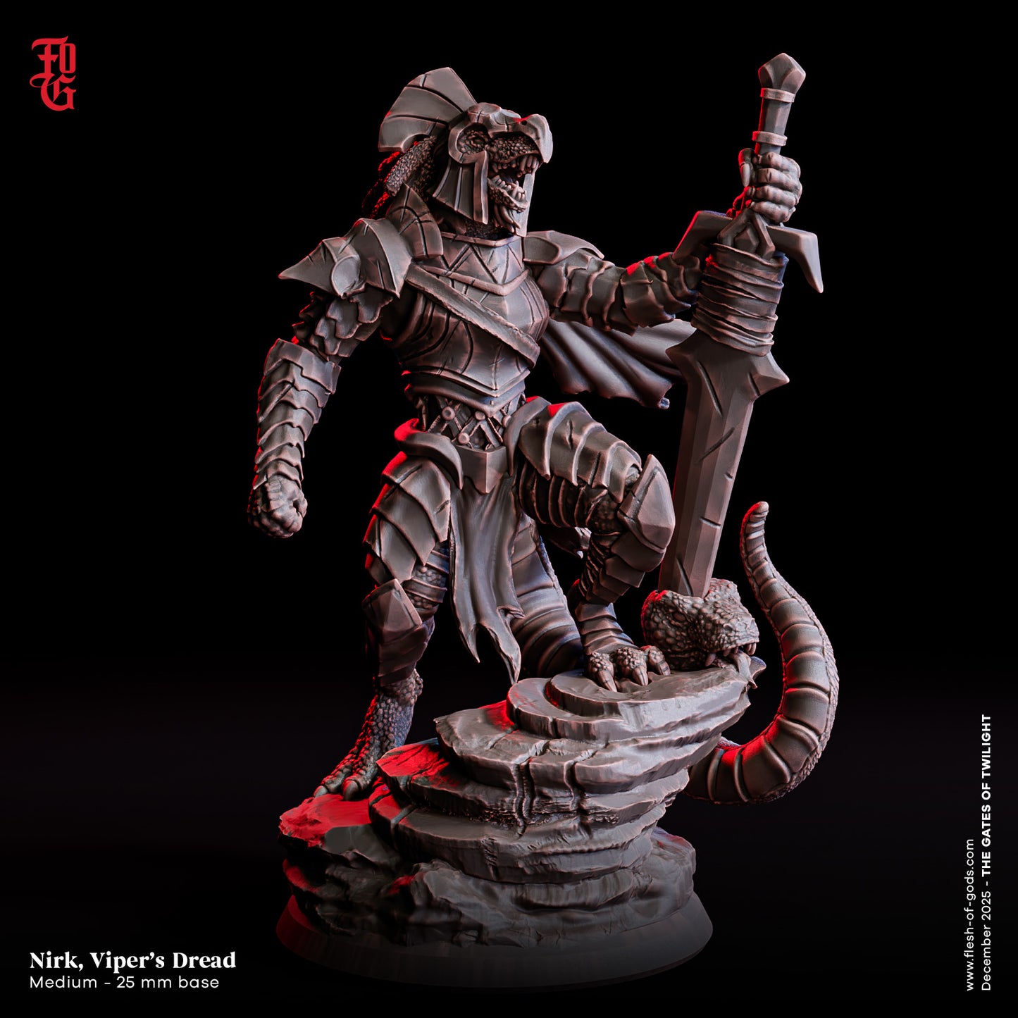 Nirok Viper's Dread - The Gates of Twilight (Sculpted by Flesh of Gods)