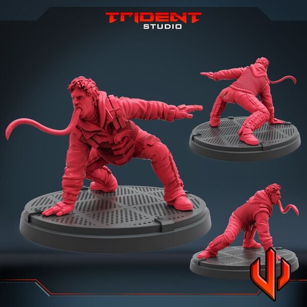 Toad X-Men 2000 Movie (Fan art sculpted by Trident Studio) (Crisis Protocol Proxy/Alternative)