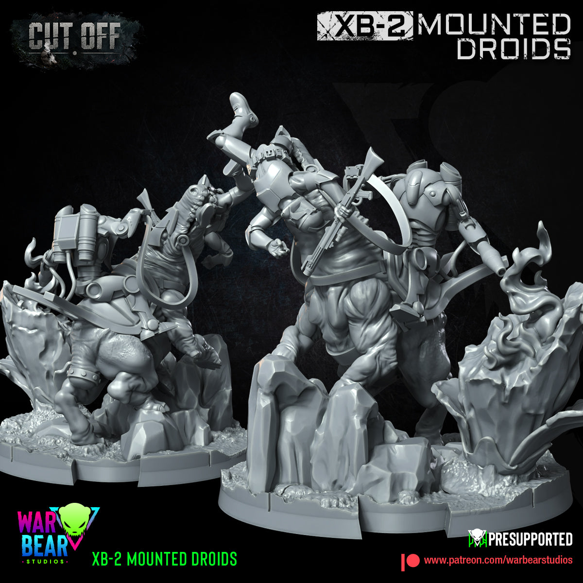 XB-2 Mounted Droids