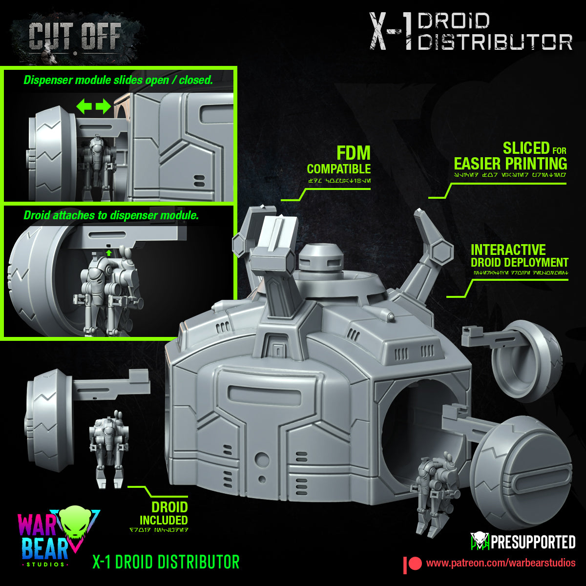 X-1 Droid Distributor