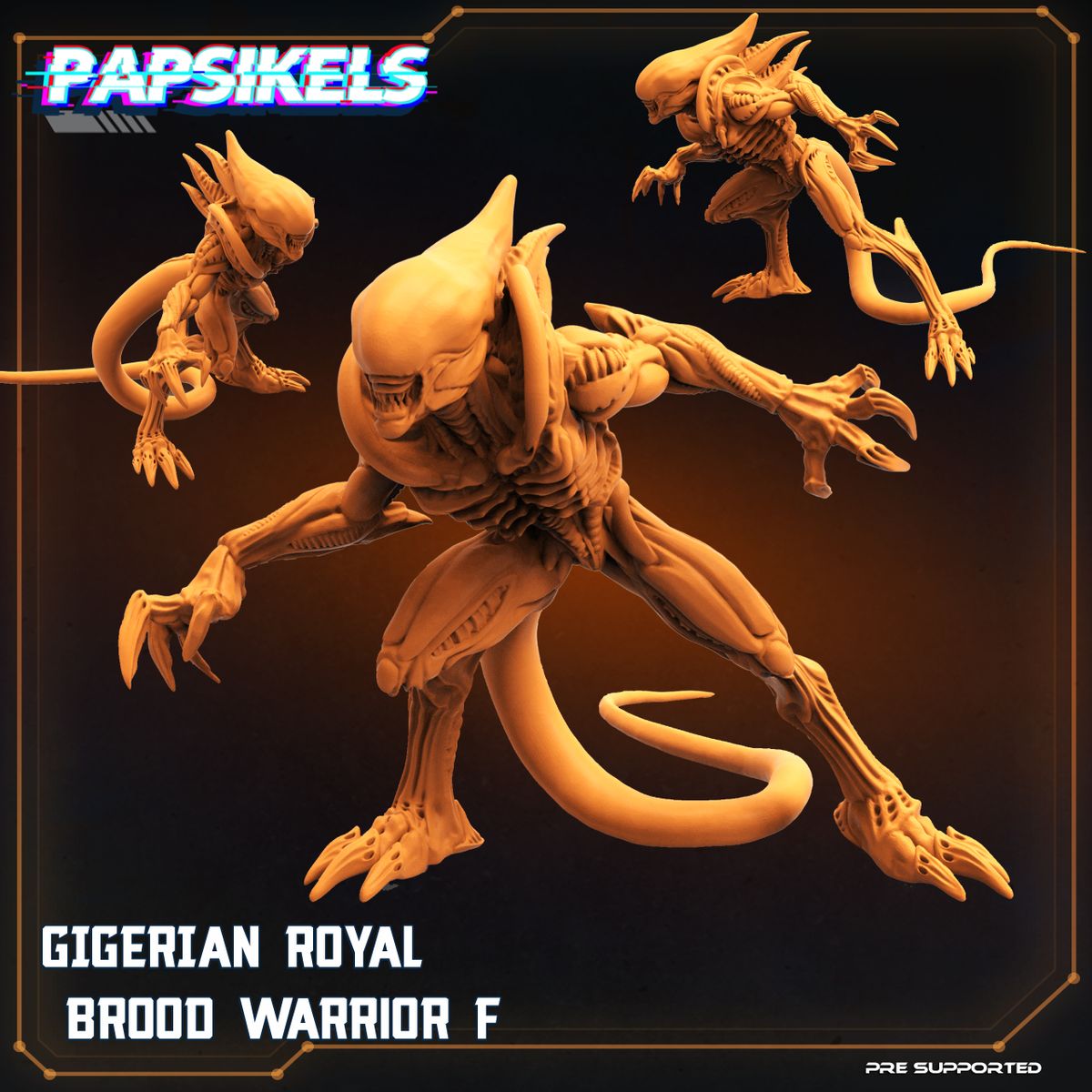 Gigerian Royal Brood Warrior F