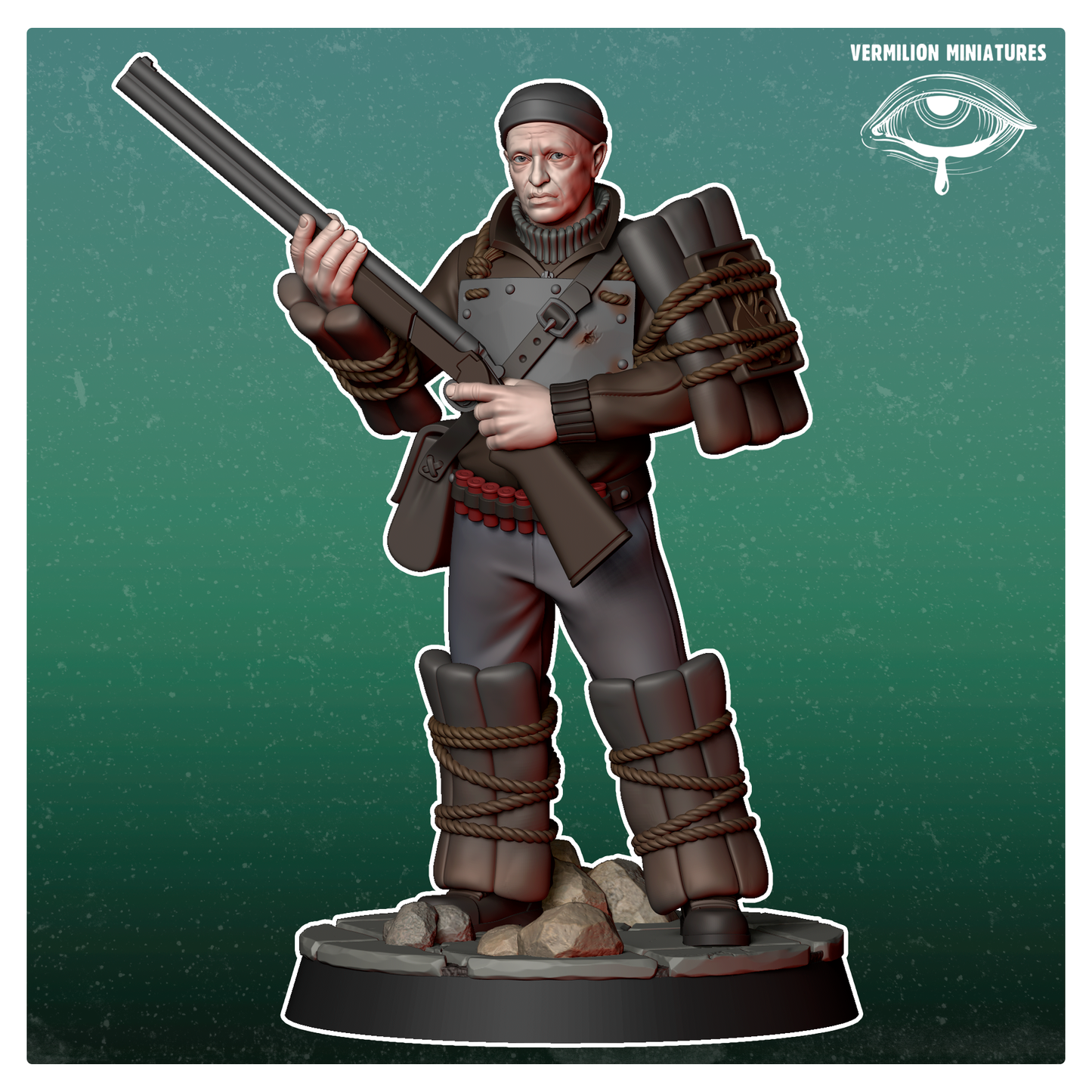 Caravan Guard 1 - Trade Post Collection (Sculpted by Vermillion Miniatures)
