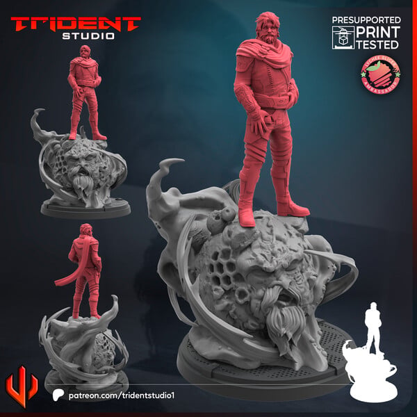 Ego (Fan art sculpted by Trident Studio) (Crisis Protocol Proxy/Alternative)